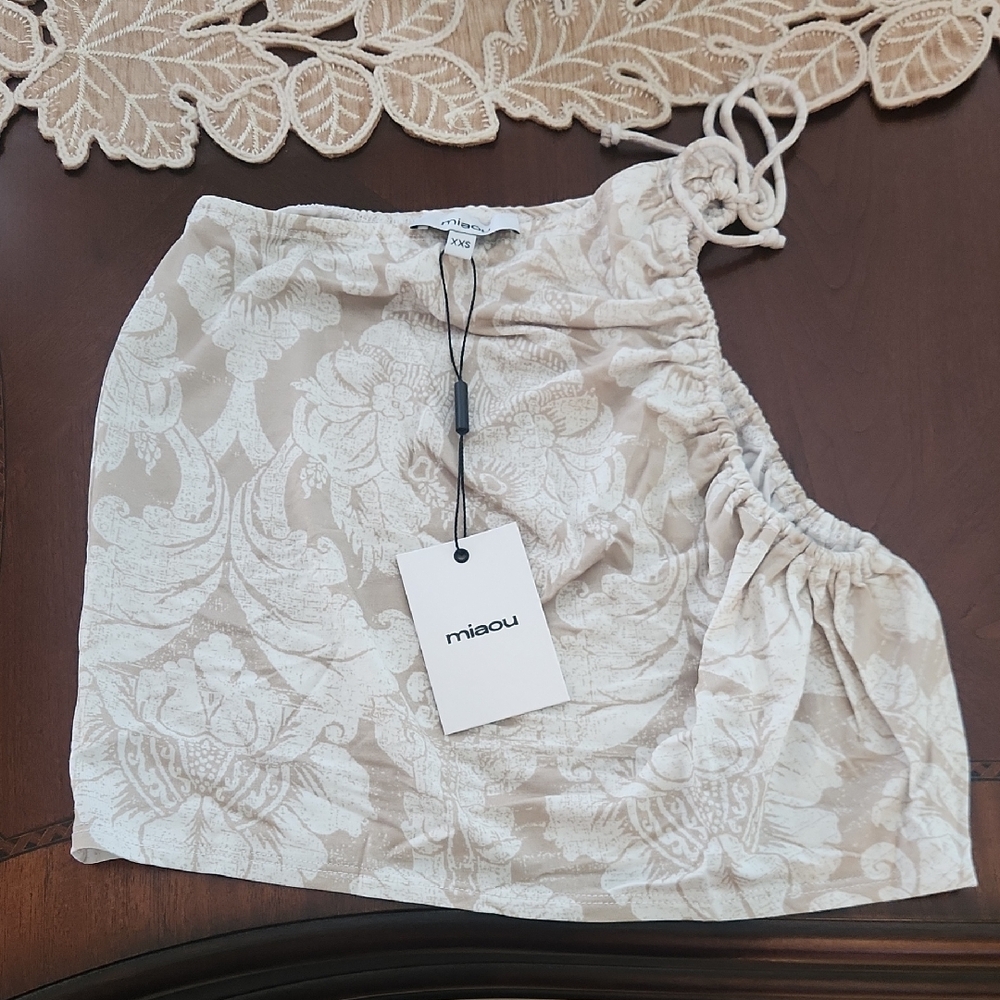 Miaou Baroque Floral Skirt